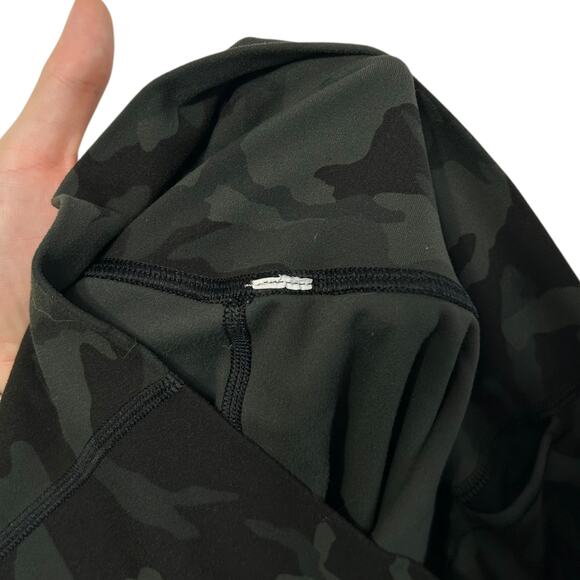 Lululemon Align Pant Full Length 28" Womens Sz 6 Incognito Camo Gator Green Nulu - Picture 6 of 6